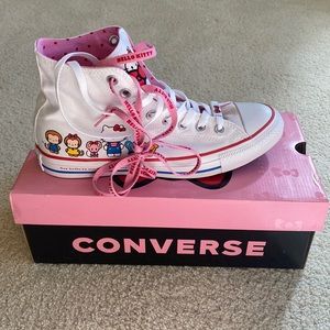 Converse Hello Kitty Chuck Taylor All Star Canvas Hi White